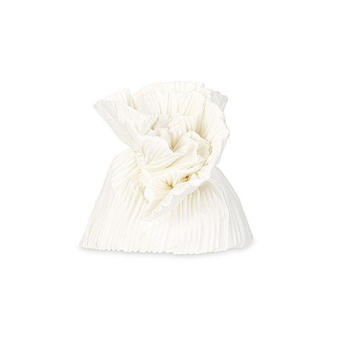 SACCHETTO PLISSE 10X12.5CM BIANCO